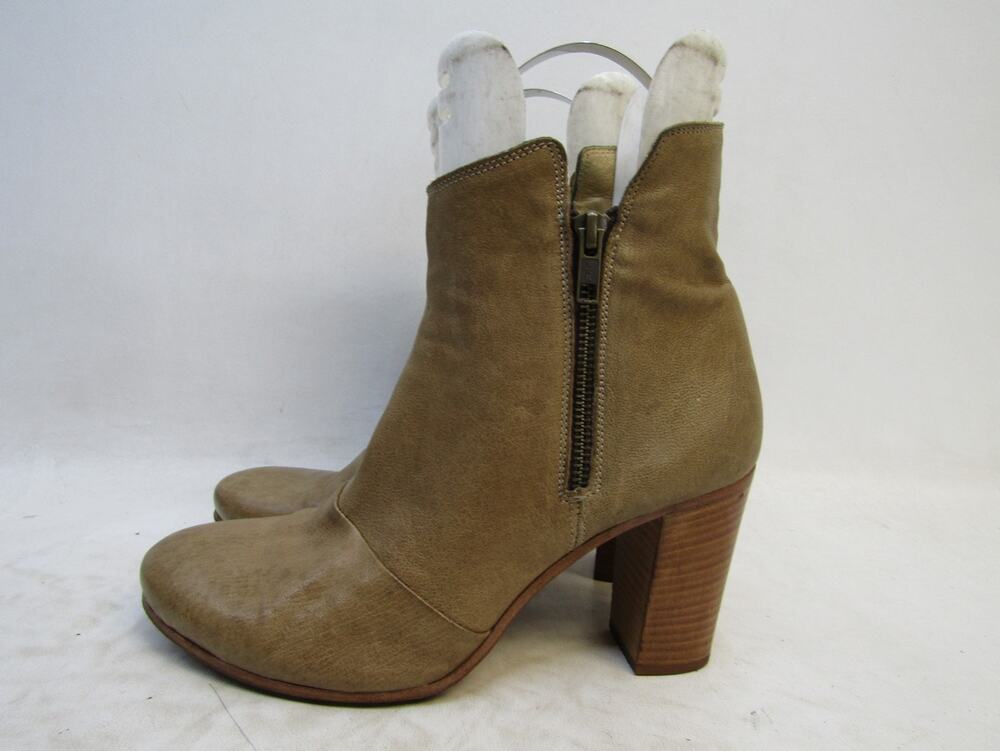 Steven By Steve Madden Womens Sz EUR 40 Brown Leather Fashion Boots Booties